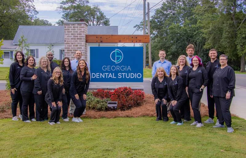 The dental staff at Georgia Dental Studio